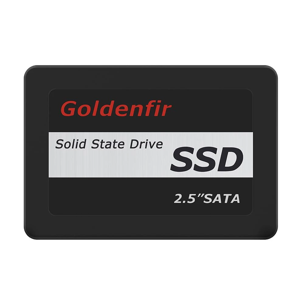 Goldenfir SSD 2.5 inch SATA Hard Drive Disk Disc Solid State Disk, Capacity: 128
