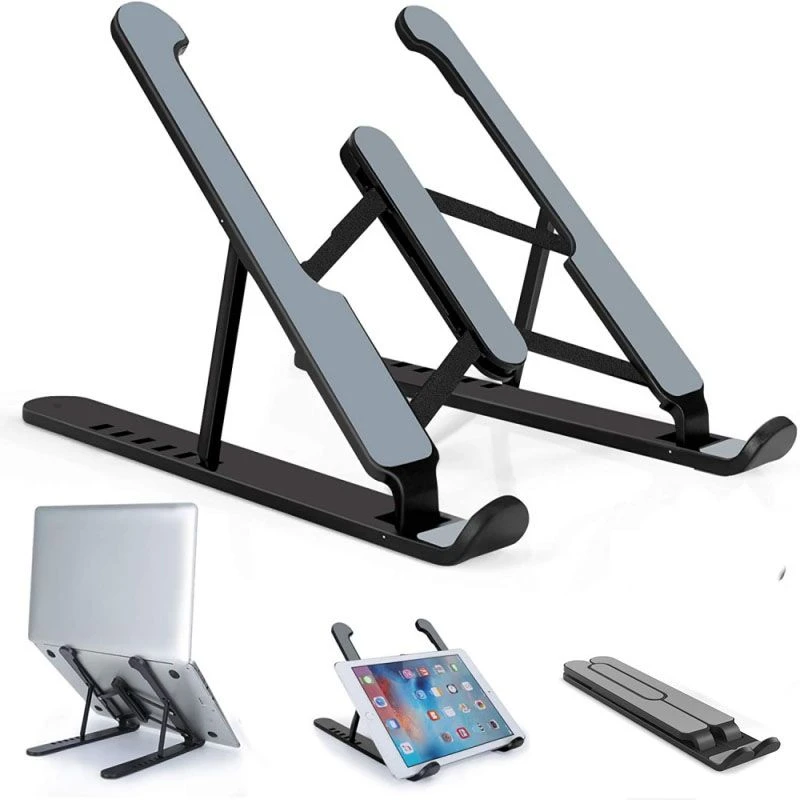 High Strength Engineering Plastic Foldable Adjustable Stand Holder For Laptop -