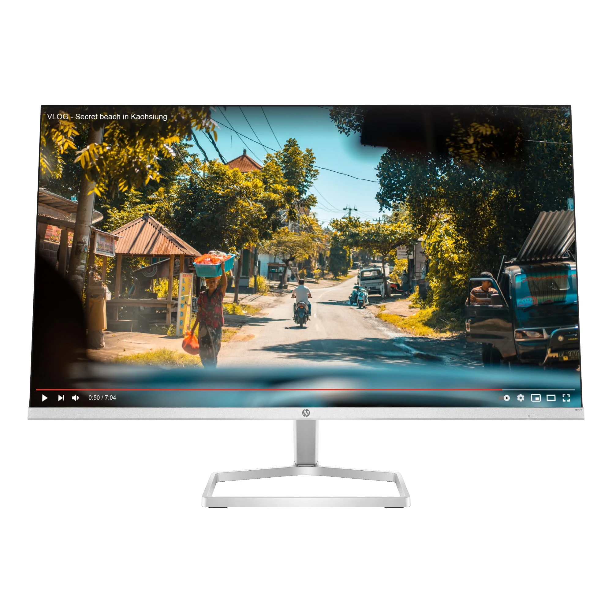 HP M27f 27-Inches 68.6cm 1920 x 1080 Pixels Eye-Safe Certified Full HD IPS 3-Sid