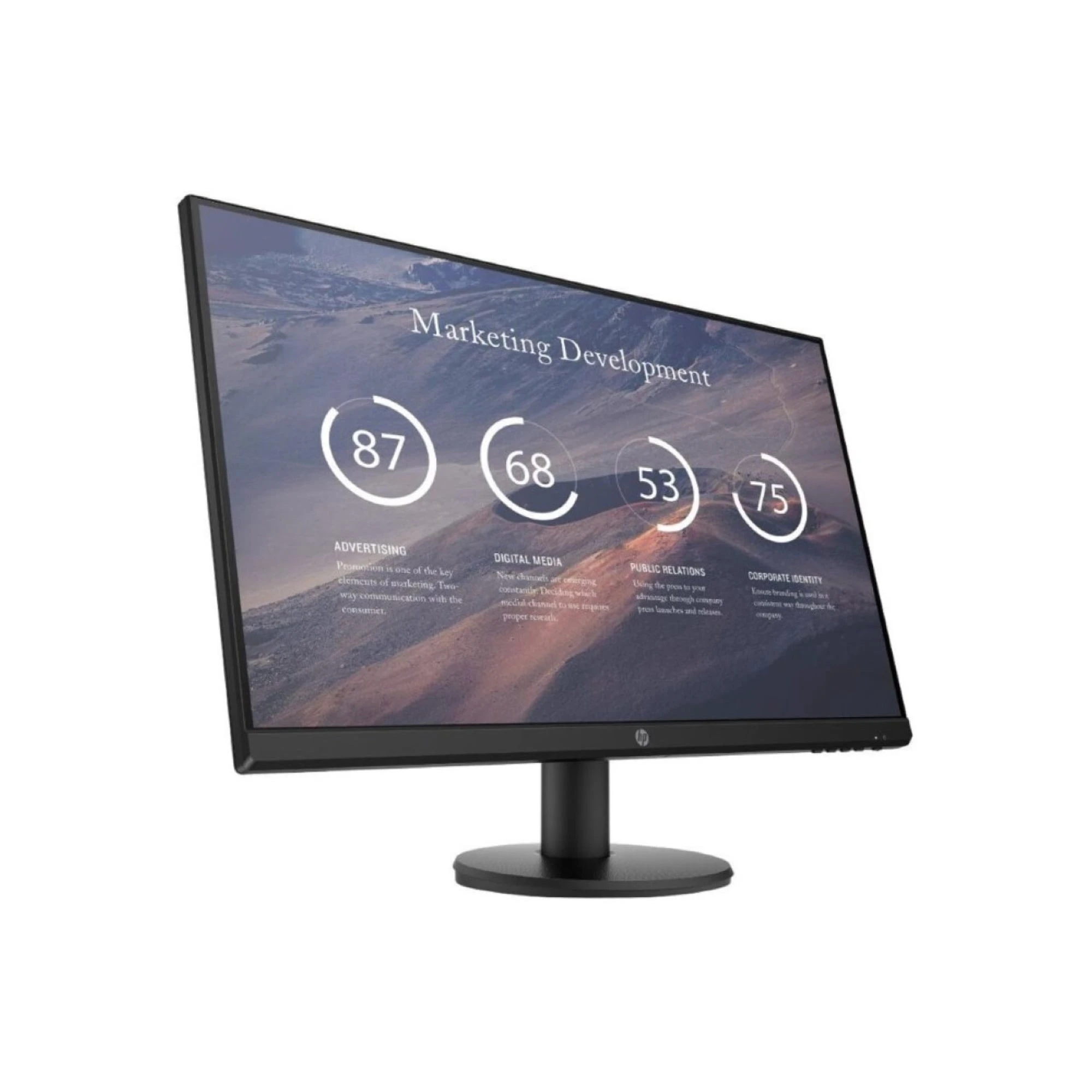 HP 27″ P27V G4 Full HD (1920 x 1080) 60Hz IPS D-Sub, HDMI Monitor