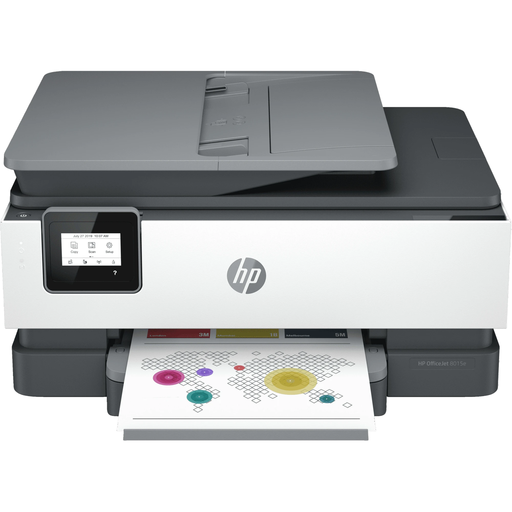 HP OfficeJet 8015e All-in-One Printer w/ bonus 6 months Instant Ink through HP+